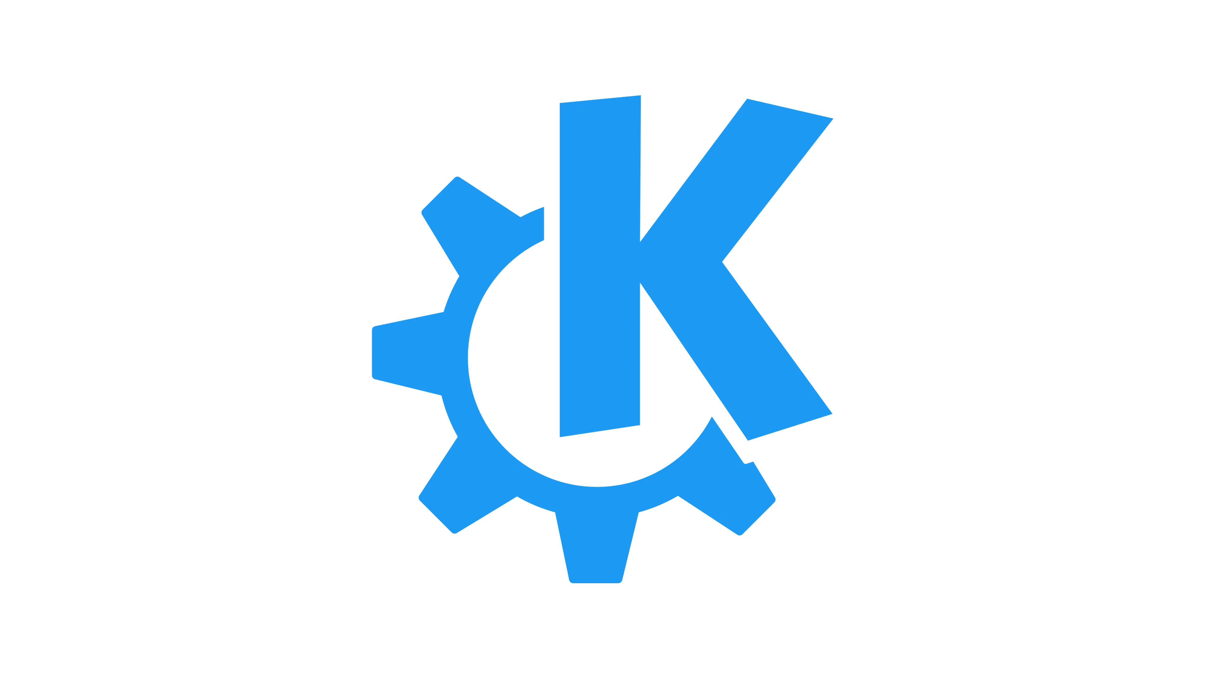 The KDE K-Gear logo on a white background